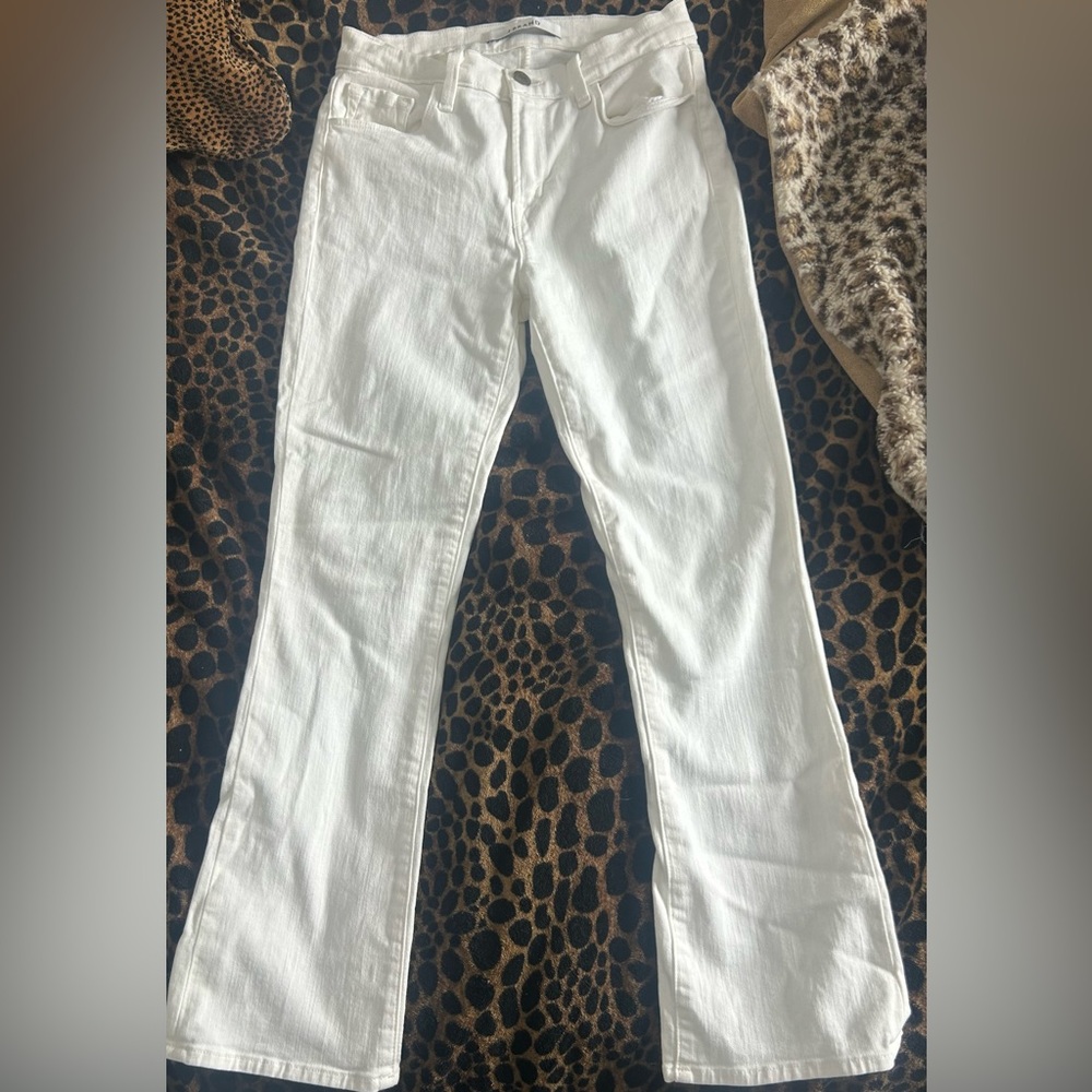 Kardashian Kloset Kourtney collection white Jbrand jean size 25/0